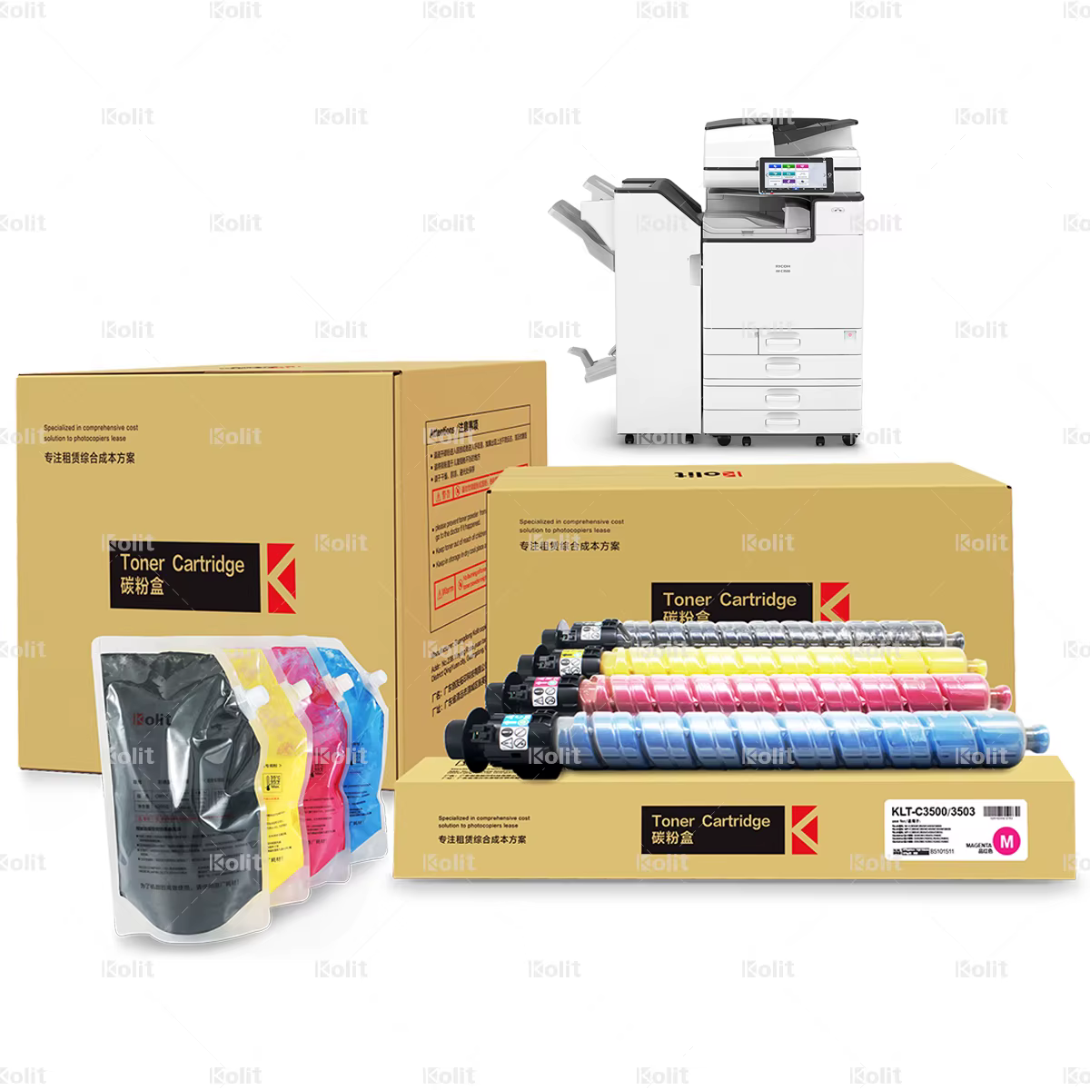 Ricoh Distributor OEM Refilled Toner Powders IM C3500 C4500 C6000 Cartridge Toner for Ricoh MPC3503 MPC6004 IMC3500 Copier