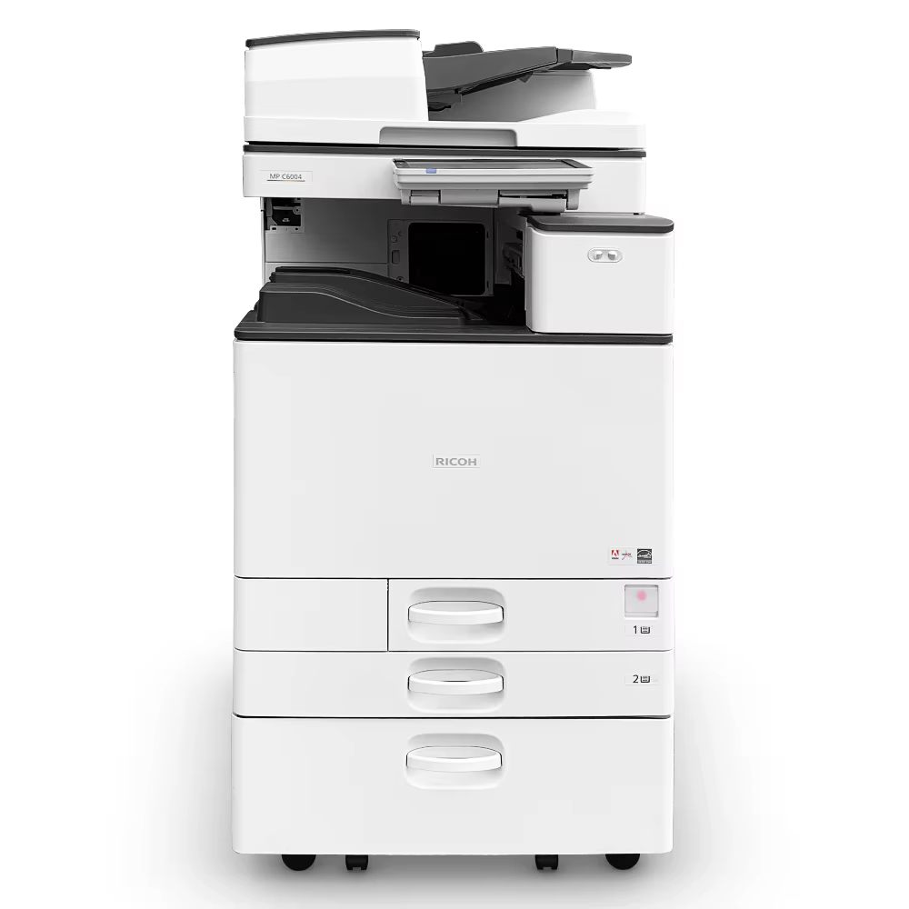 High-Speed Remanufactured MPC6004 Printer Scanner Copier Machine A4 Type With Colored Output A3 Max Print Area Photocopier