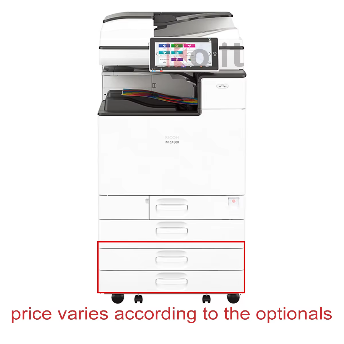 Brand New Colored Photocopier Machine All-in-one Printers A3 Size IMC4500 Copiers Print Machine for Office Use Printing Machine