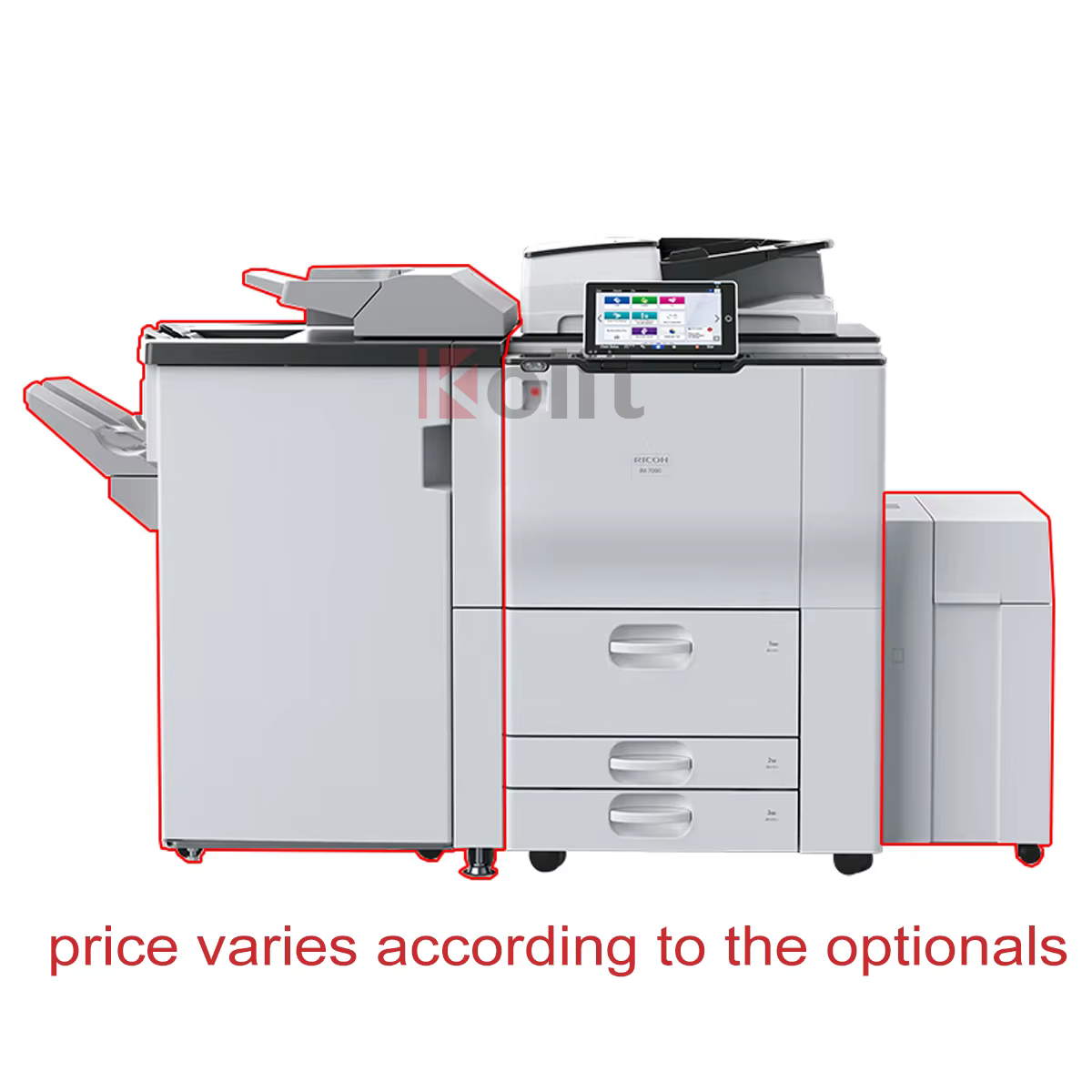 New Product Top Fashion Black and White Ricoh IM7000 A3 Copier High Speed Digital Laser Printer Scanner and Photocopy Machine