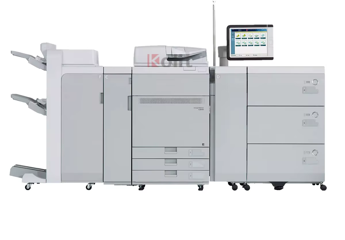 Brand New High Speed Color Copier Image Press C710 Photocopy Machine Digital Duplicator With Original T01 Toner