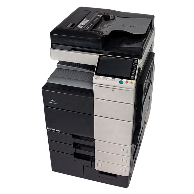 Used Photocopiers for Konica Minolta Bizhub C754e Office Photocopy Machine C654 754e Copiers