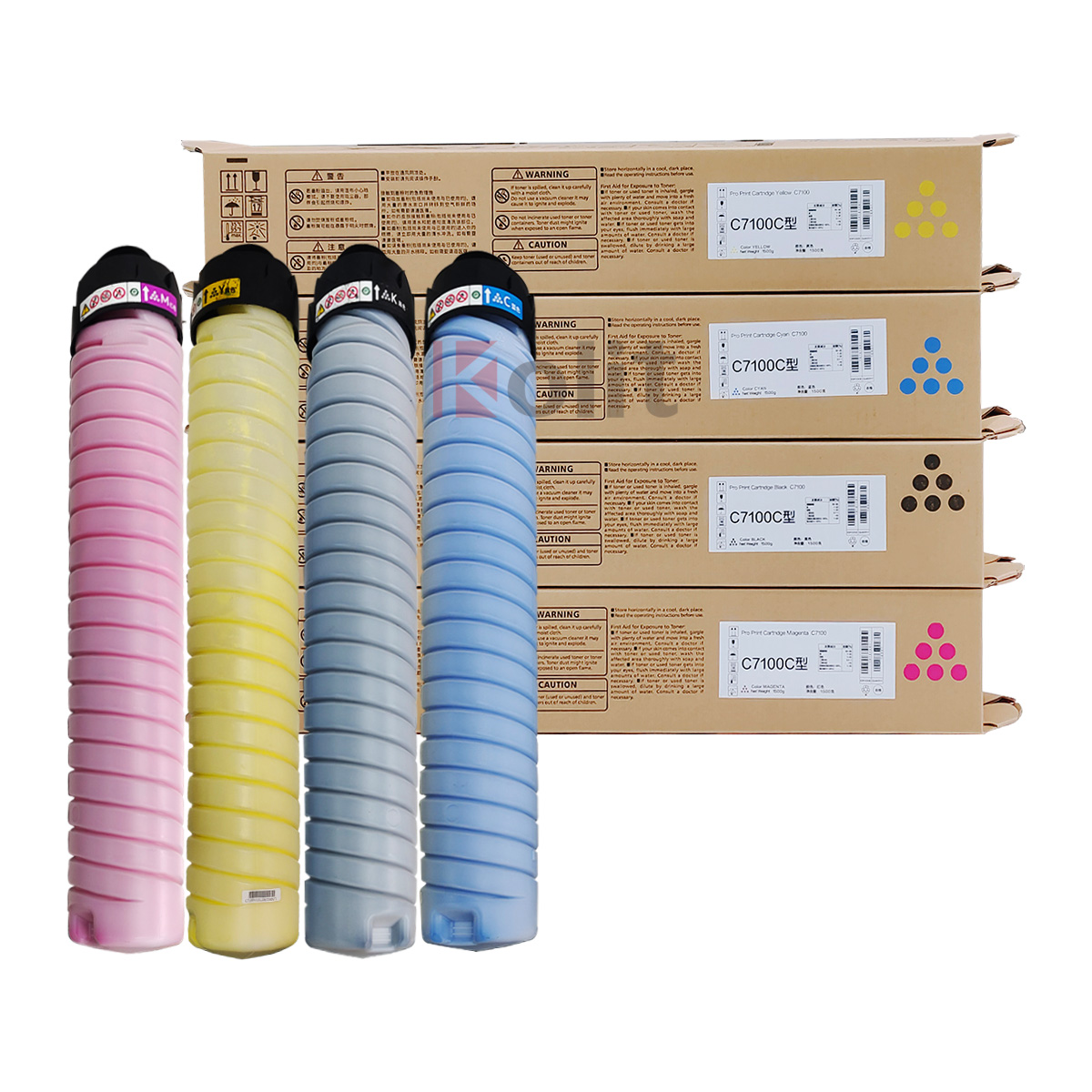 Color Japan Original Toner Cartridge for Ricoh PROC9200 7100 Photocopier Machine Ricoh Toner Cartridge