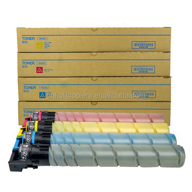 Factory Direct Sale Clearance Konica Minolta Original TN328 Color Toner Cartridge for Bizhub C250i 300i C360i C7130i Photocopier