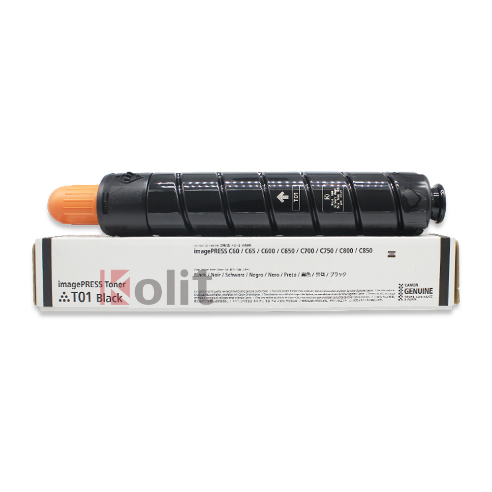 Official Color T01 Toner Cartridge Japan Original for Copier Machine C650 C750 C700 C710 Tonner Cartridge Full JP
