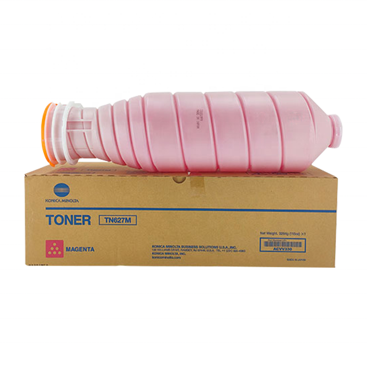 Toner Cartridge Color Tonner Cartridge Original TN627 for KONICA MINOLTA BIZHUB C12000 Copier Full Accept Sample Order JP <0.5