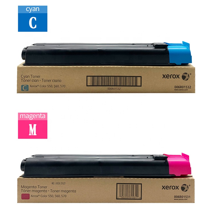 Hot Sale Japan Fuji Genuine Original C550 C560 Color Tonner Cartridge for Docucolor 550 560 570 C60 C70 Copier Machines