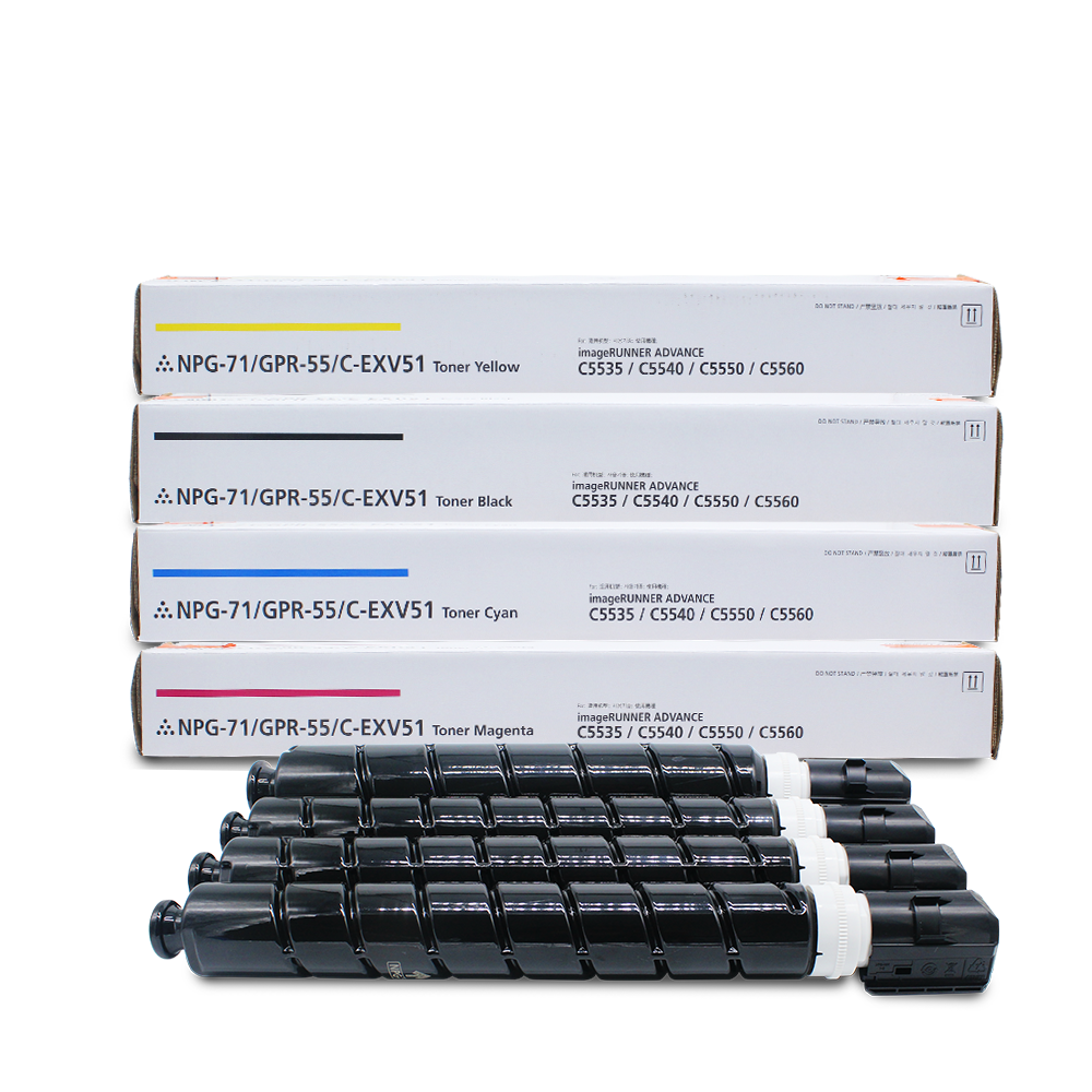 OEM Original Tonner Cartridge NPG71 for Copiers ADV C5560/C5550/C5540/C5535/5735/ 5740/5750/5760