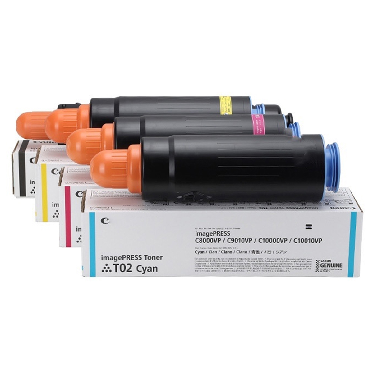 Japan Original Copier T02 Toner for ImagePRESS C8000vp C10000vp Photocopier Toner Cartridge