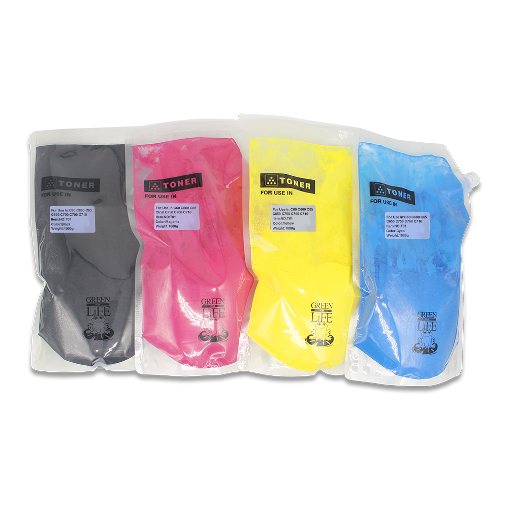 High Quality Reiflled Toner Cartridge Printer Original Toner Powder for C650/700/710/750/800/850
