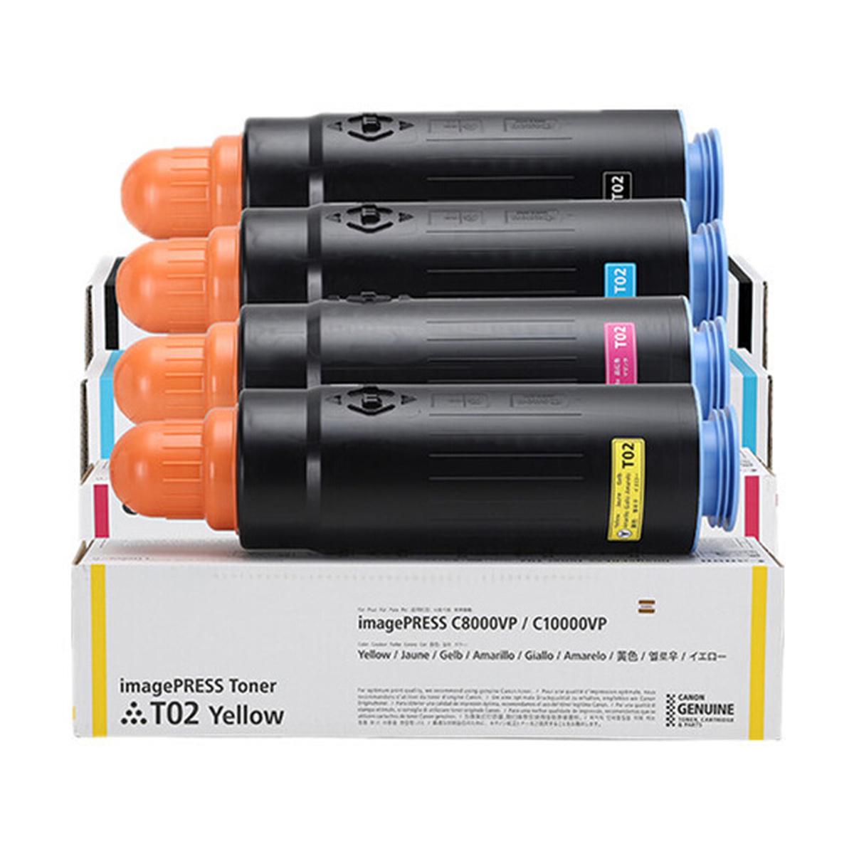 Japan Original Copier T02 Toner for ImagePRESS C8000vp C10000vp Photocopier Toner Cartridge