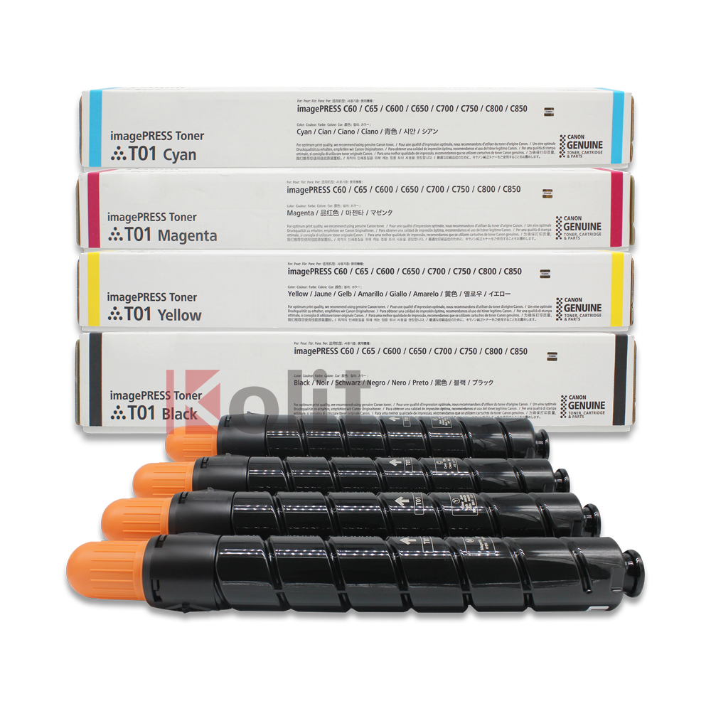 Original Toner Cartridge T01 Toner Cartridge for Photocopier Image PRESS C650 C700 C750 C800 C850