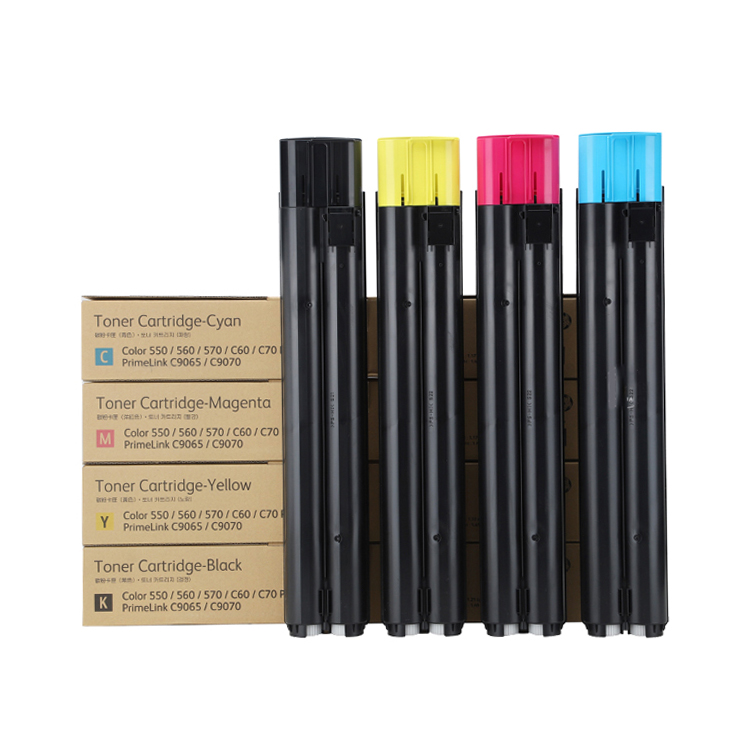 High Quality Japan Fuji Genuine Original C550 C560 Color Tonner Cartridge for Docucolor 550 560 570 C60 C70