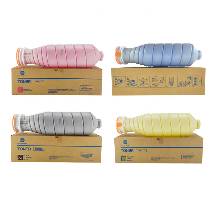 High Quality Original Toner Cartridge TN627 for KONICA MINOLTA BIZHUB C12000 Copier Color Tonner Cartridge