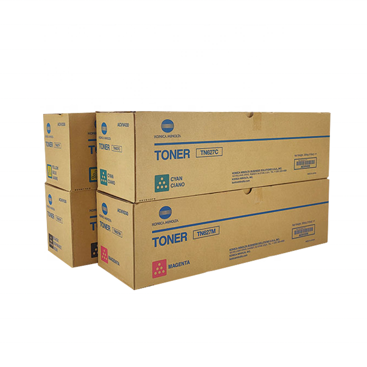 High Quality Original Toner Cartridge TN627 for KONICA MINOLTA BIZHUB C12000 Copier Color Tonner Cartridge