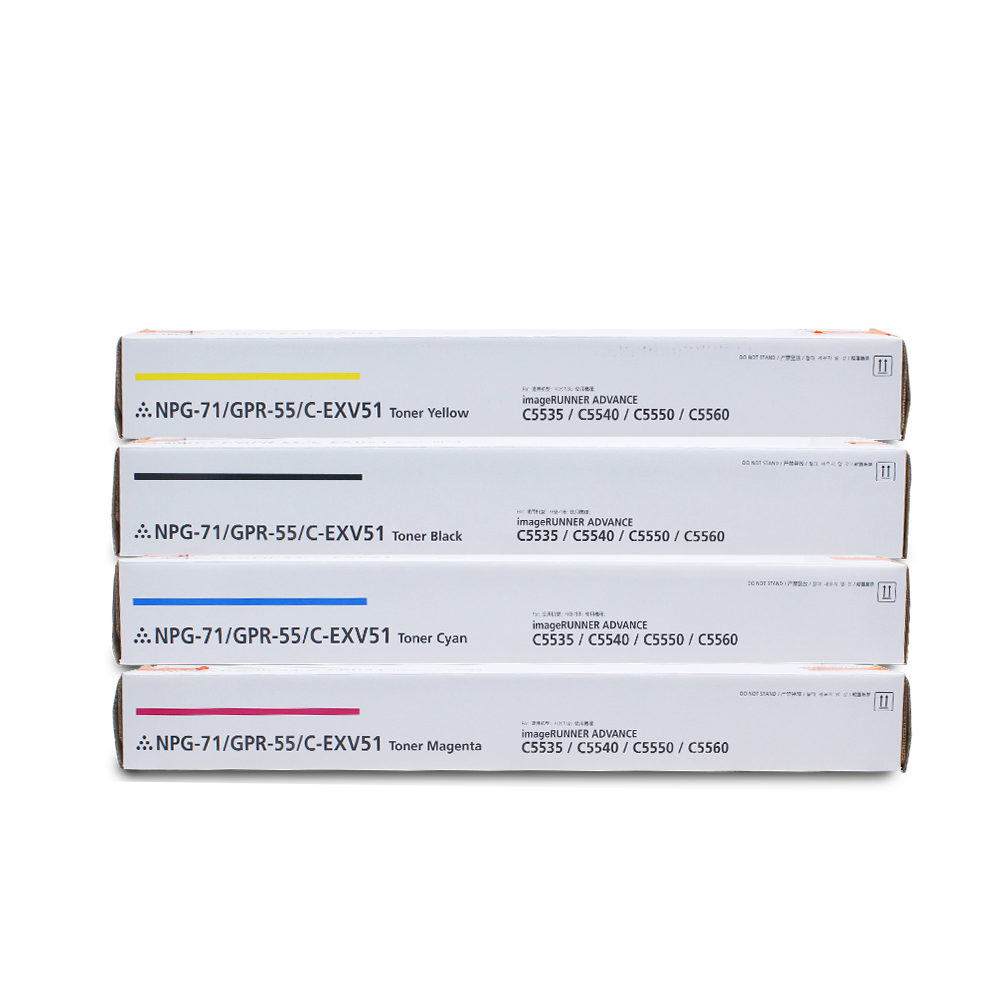 High Quality Original Toner Cartridge Copier Machine Cartridge Toner for ADV C5550 C5560 C5735 C5760