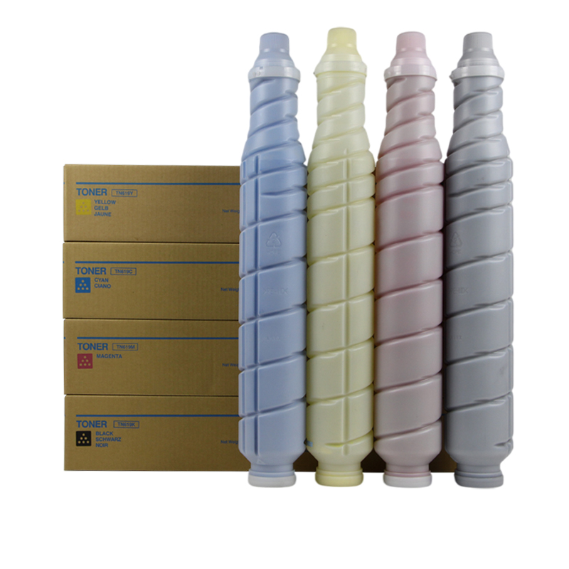Factory Direct Sale TN619 Tonner Cartridge Use in Bizhub Copier C2060 2070 3070 3080 C1060 1070 Konica Toner Cartridge