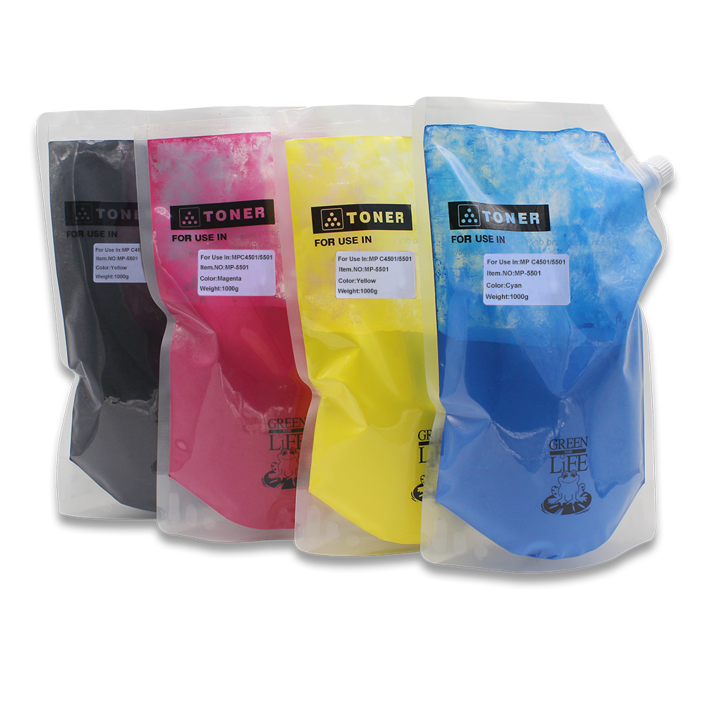 Wholesales OEM Color Toner Powder Refilled A3 Copier Tonner Cartridge for Ricoh MPC5501 Copier