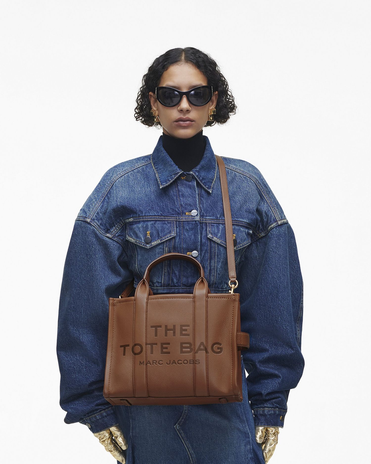 The Leather Medium Tote Bag | Marc Jacobs Outlet