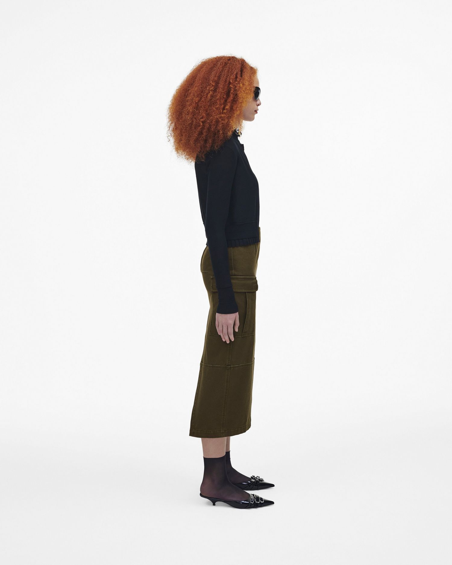 Cargo Canvas Slim Skirt | Marc Jacobs Outlet