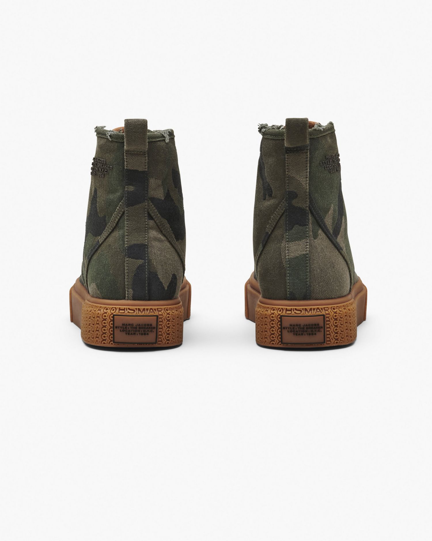 The Camo Jacquard High Top Sneaker | Marc Jacobs Outlet