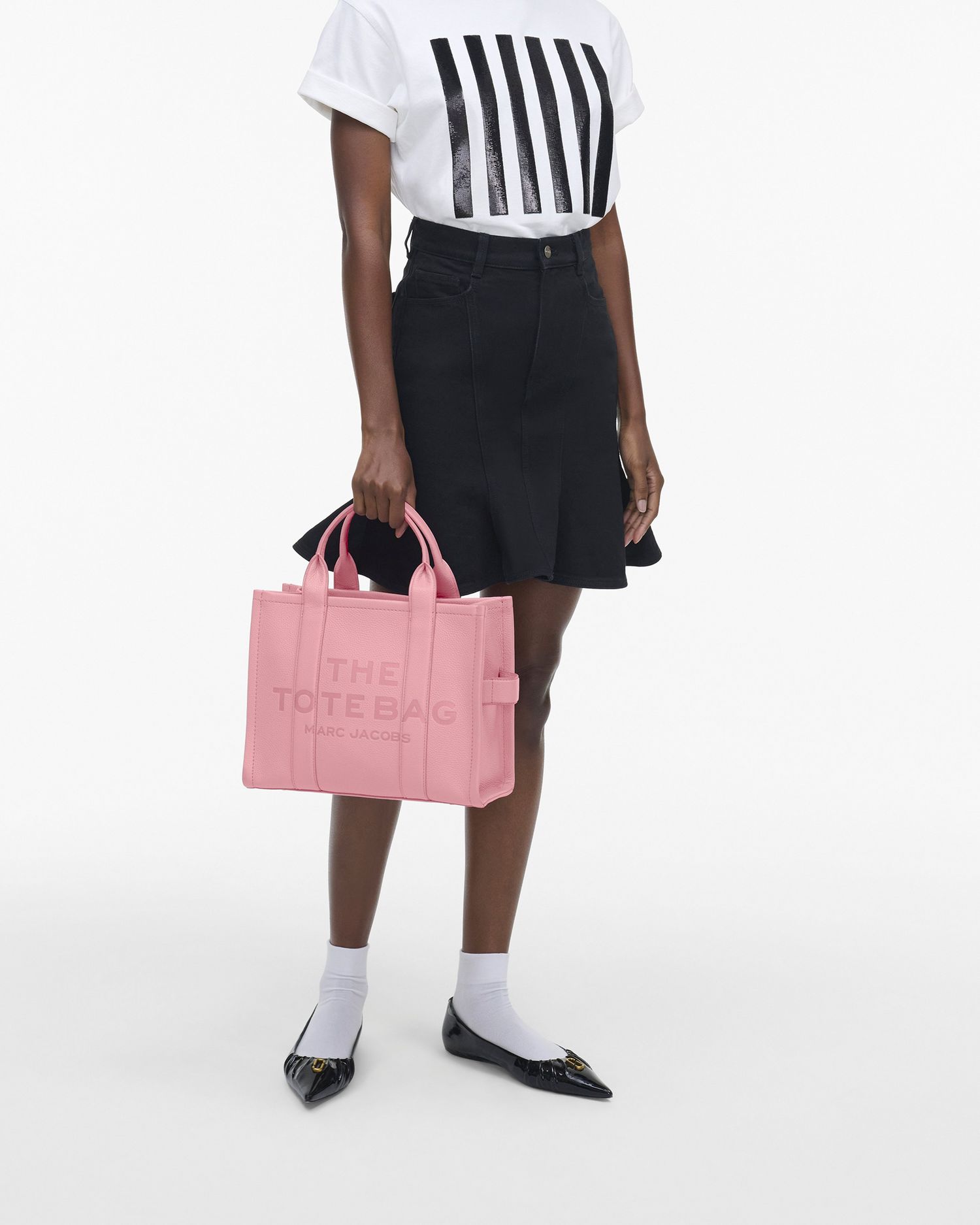 The Leather Medium Tote Bag | Marc Jacobs Outlet