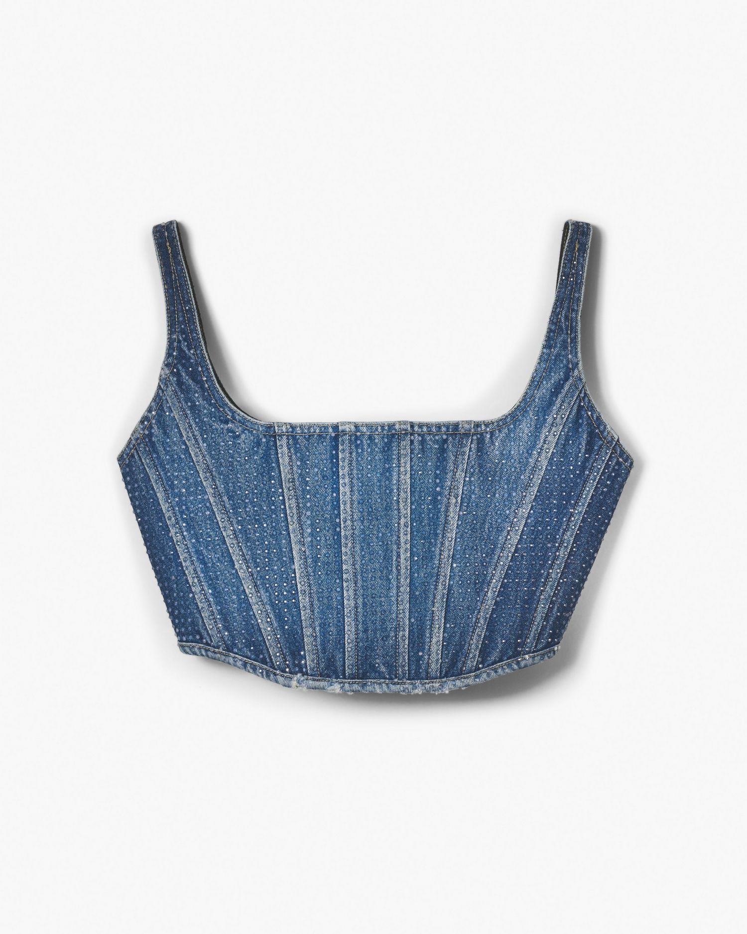 Crystal Denim Corset | Marc Jacobs Outlet