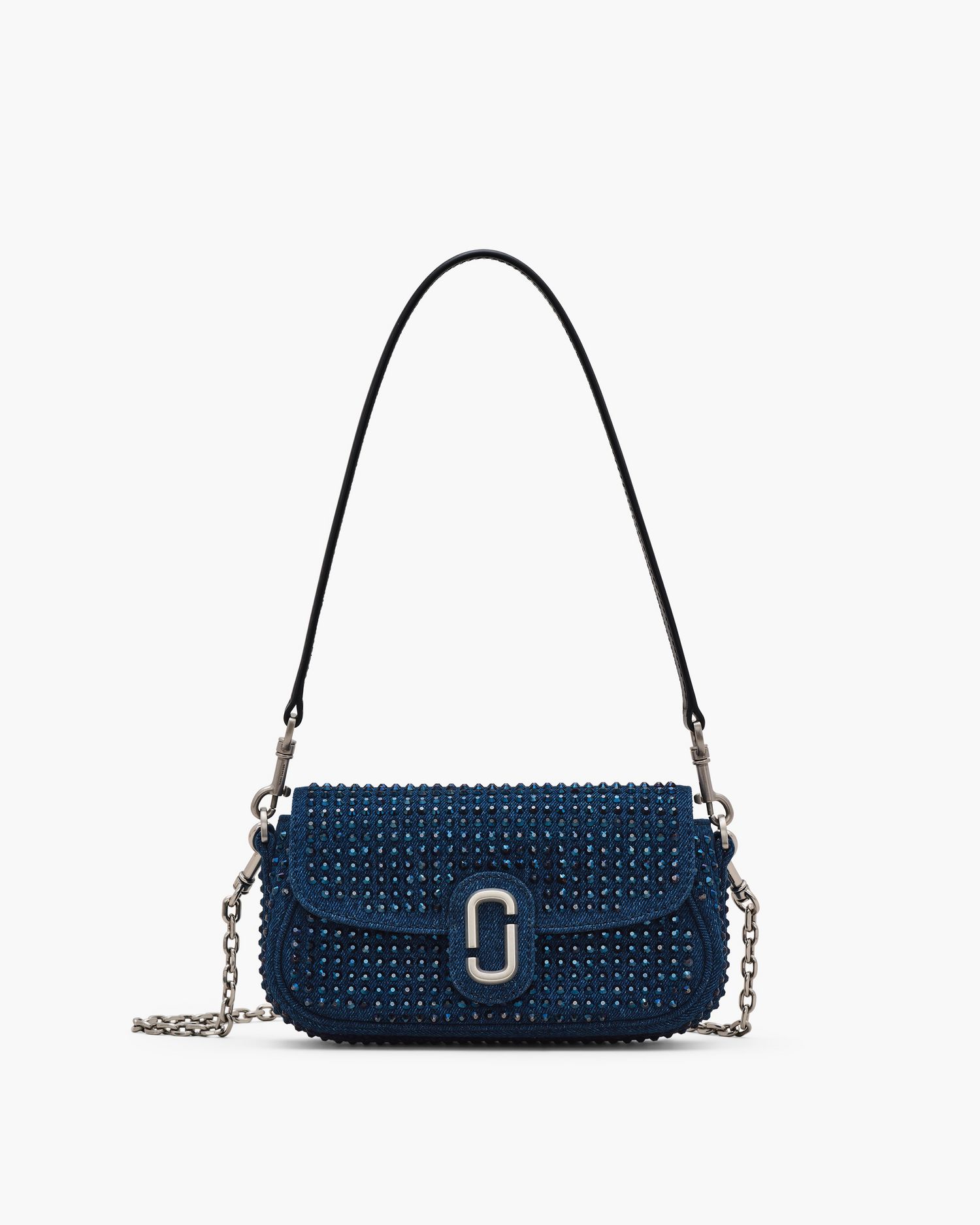 The Crystal Denim Clover Shoulder Bag | Marc Jacobs Outlet