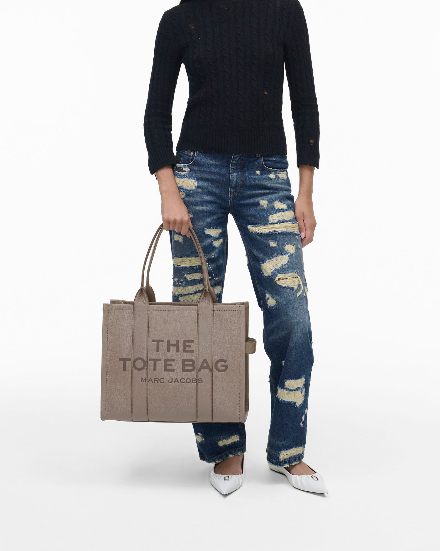 The Leather Large Tote Bag | Marc Jacobs Outlet