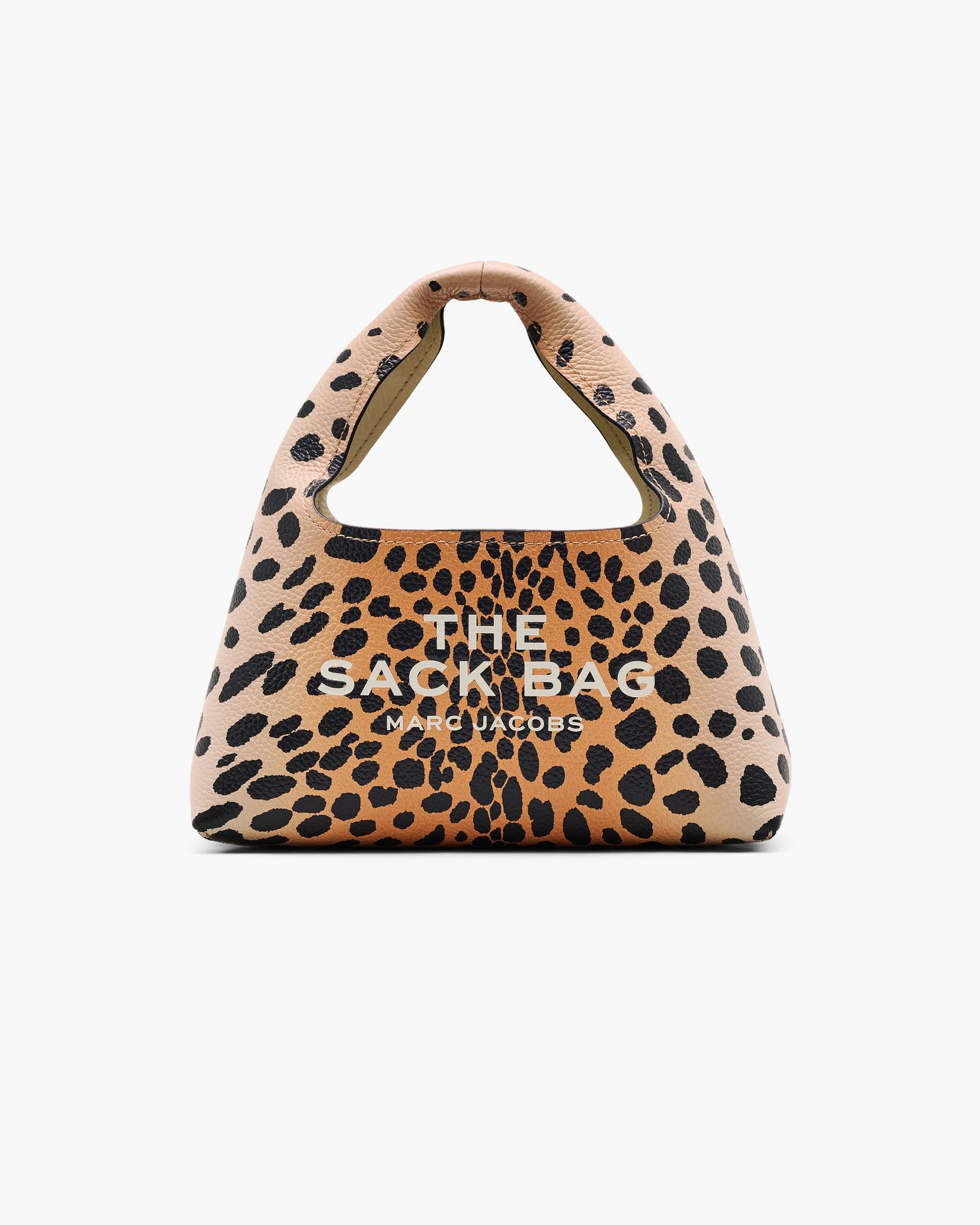 The Cheetah Leather Mini Sack Bag | Marc Jacobs Outlet