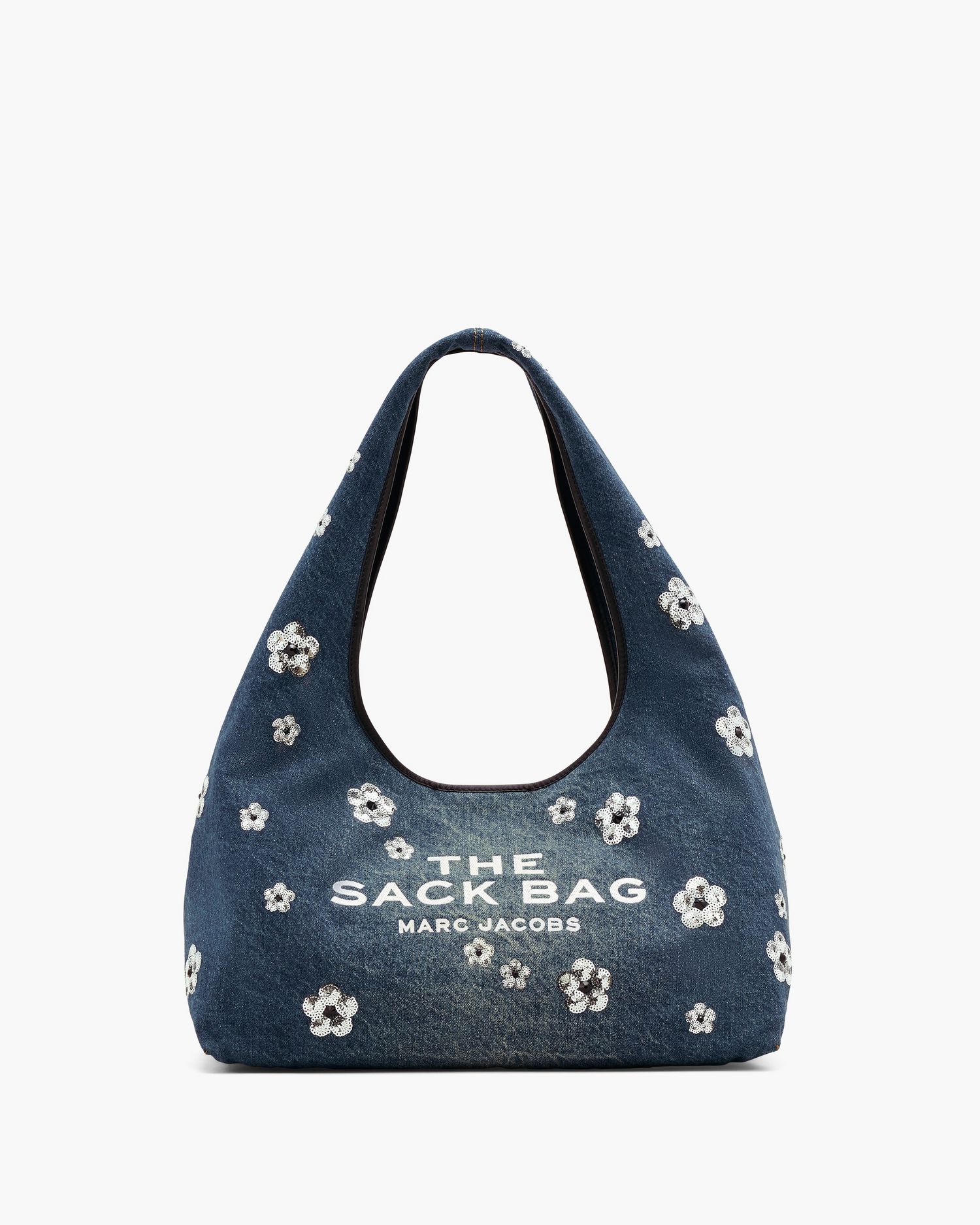The Sequin Daisy Denim Sack Bag | Marc Jacobs Outlet