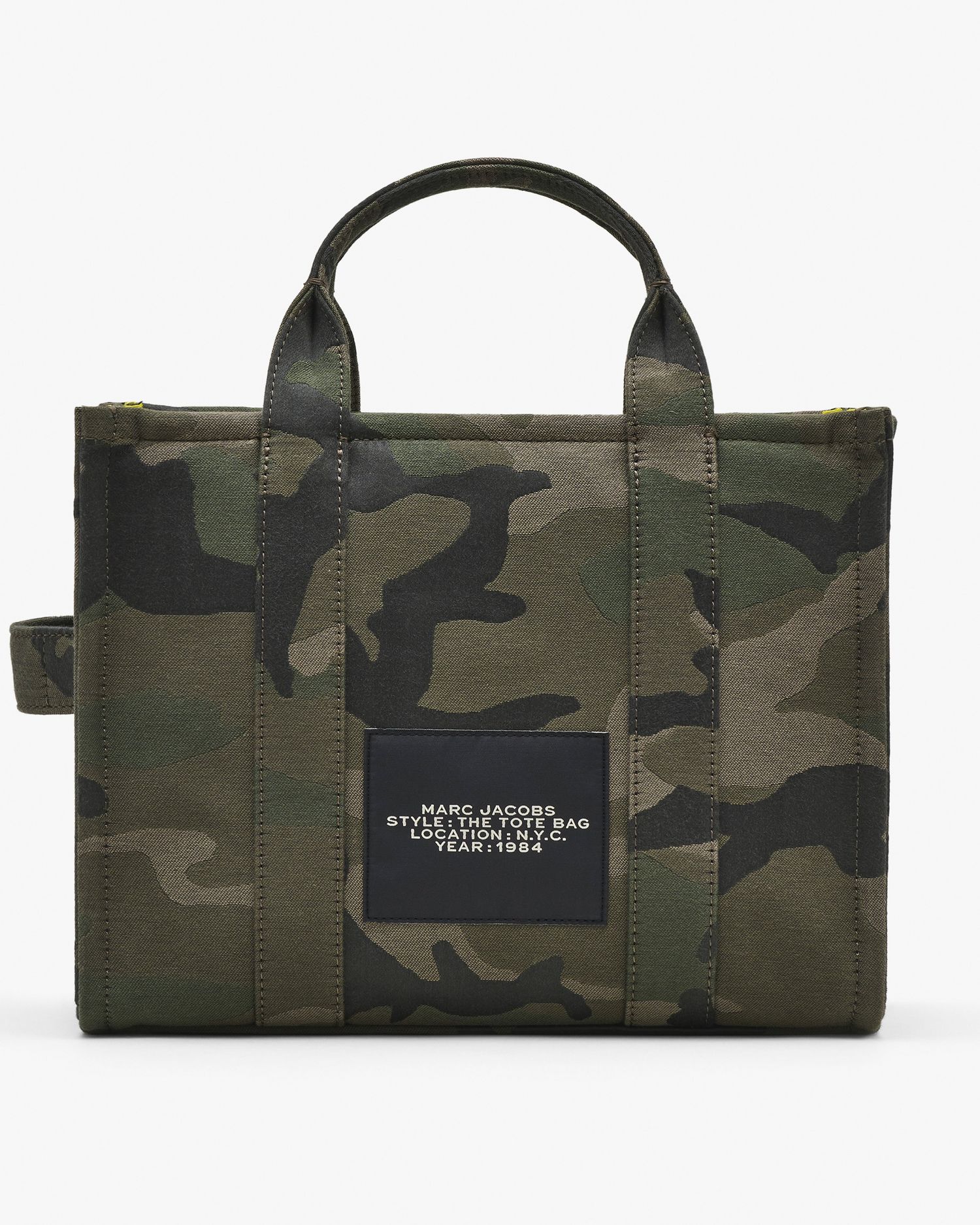 The Camo Jacquard Medium Tote Bag | Marc Jacobs Outlet