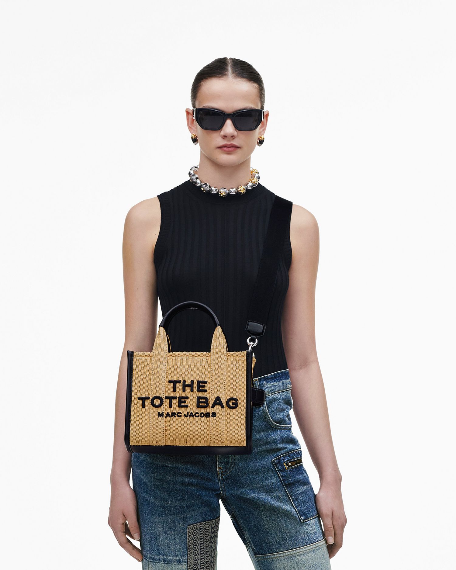 The Woven Small Tote Bag | Marc Jacobs Outlet