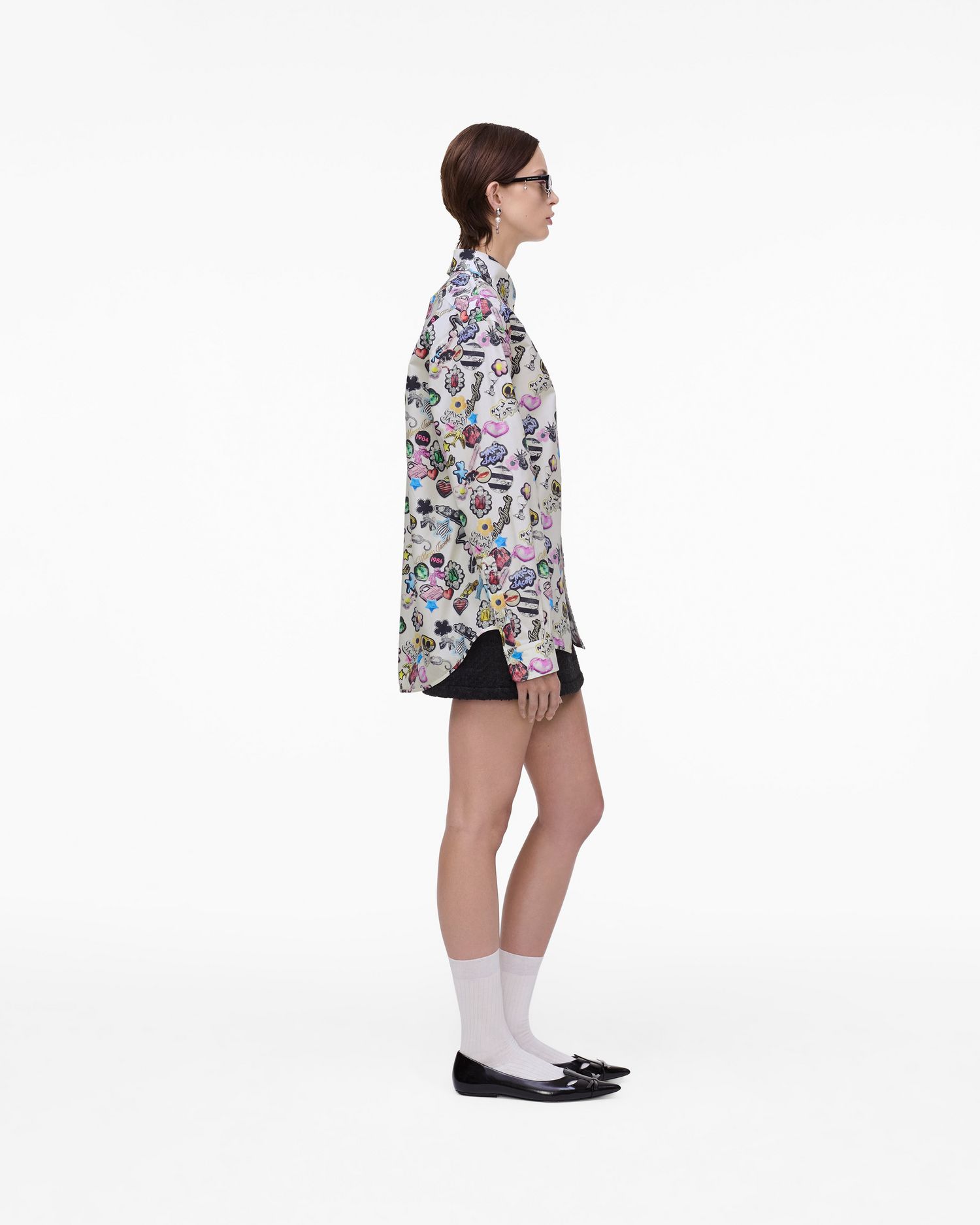 The Sticker Print Shirt | Marc Jacobs Outlet