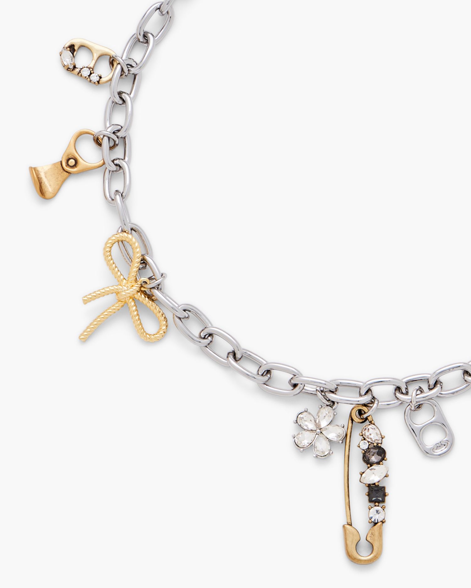 The Grunge Glam Charm Necklace | Marc Jacobs Outlet