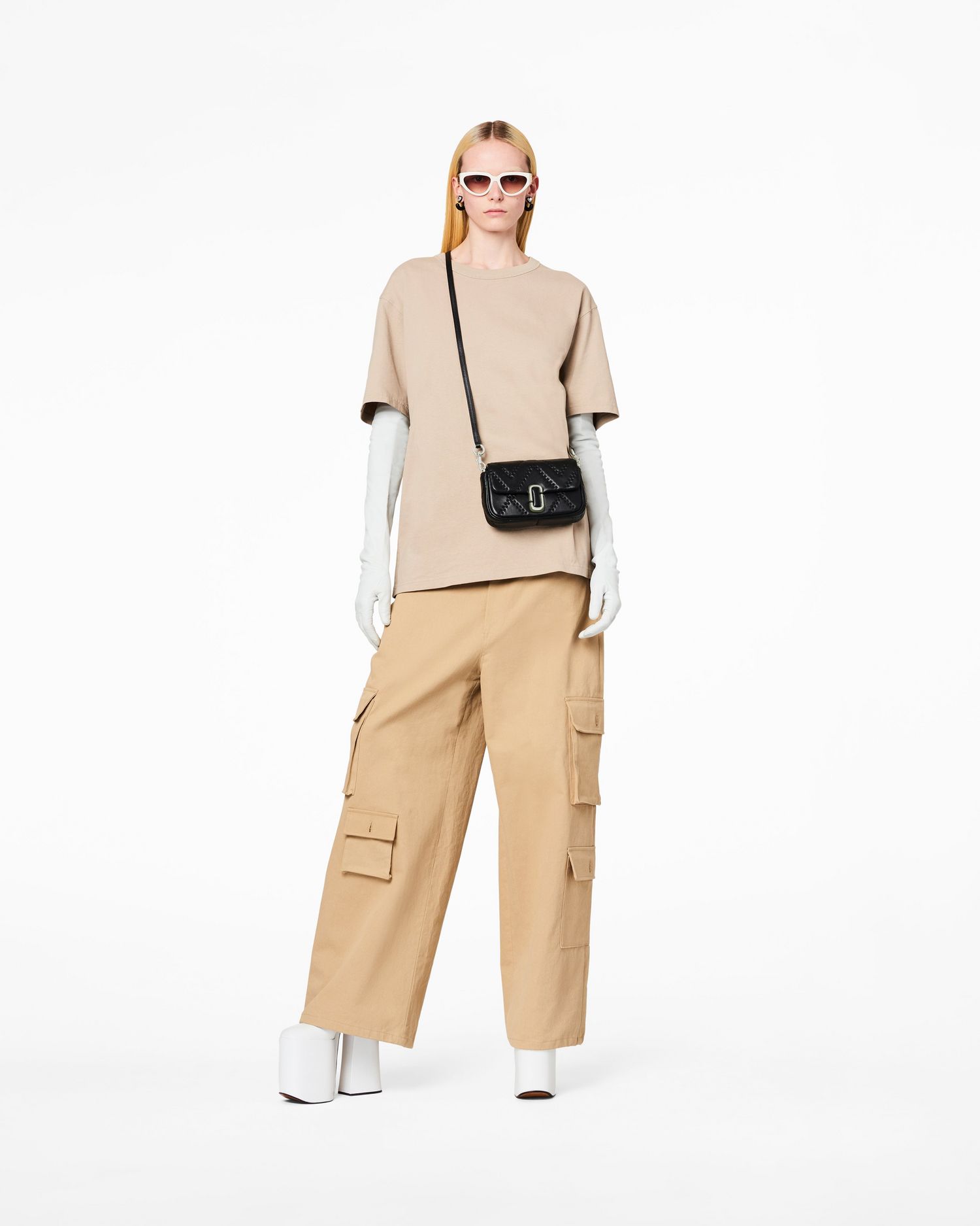 The Quilted Leather J Marc Mini Shoulder Bag | Marc Jacobs Outlet