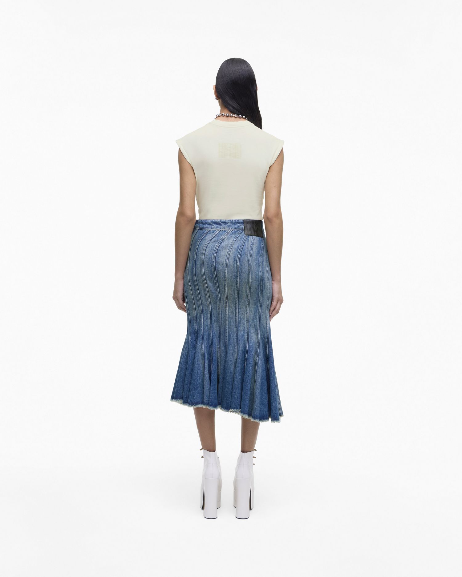 The Wave Denim Skirt | Marc Jacobs Outlet