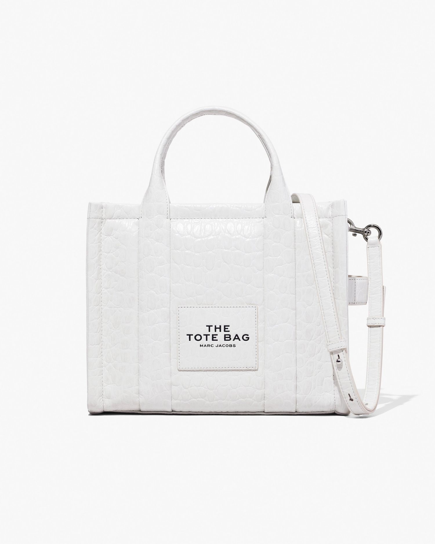The Croc-Embossed Medium Tote Bag | Marc Jacobs Outlet