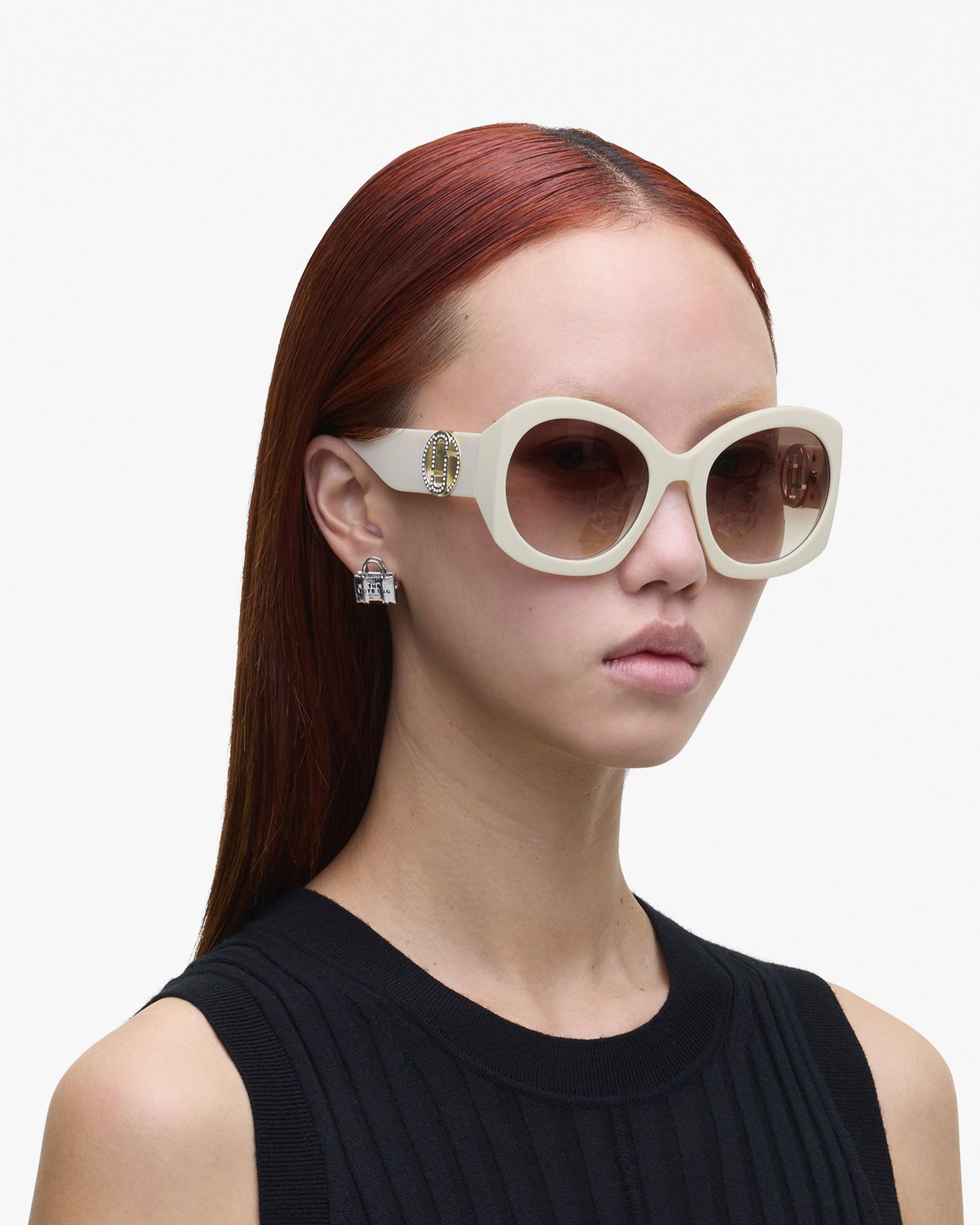 The Crystal J Marc Oversized Sunglasses | Marc Jacobs Outlet