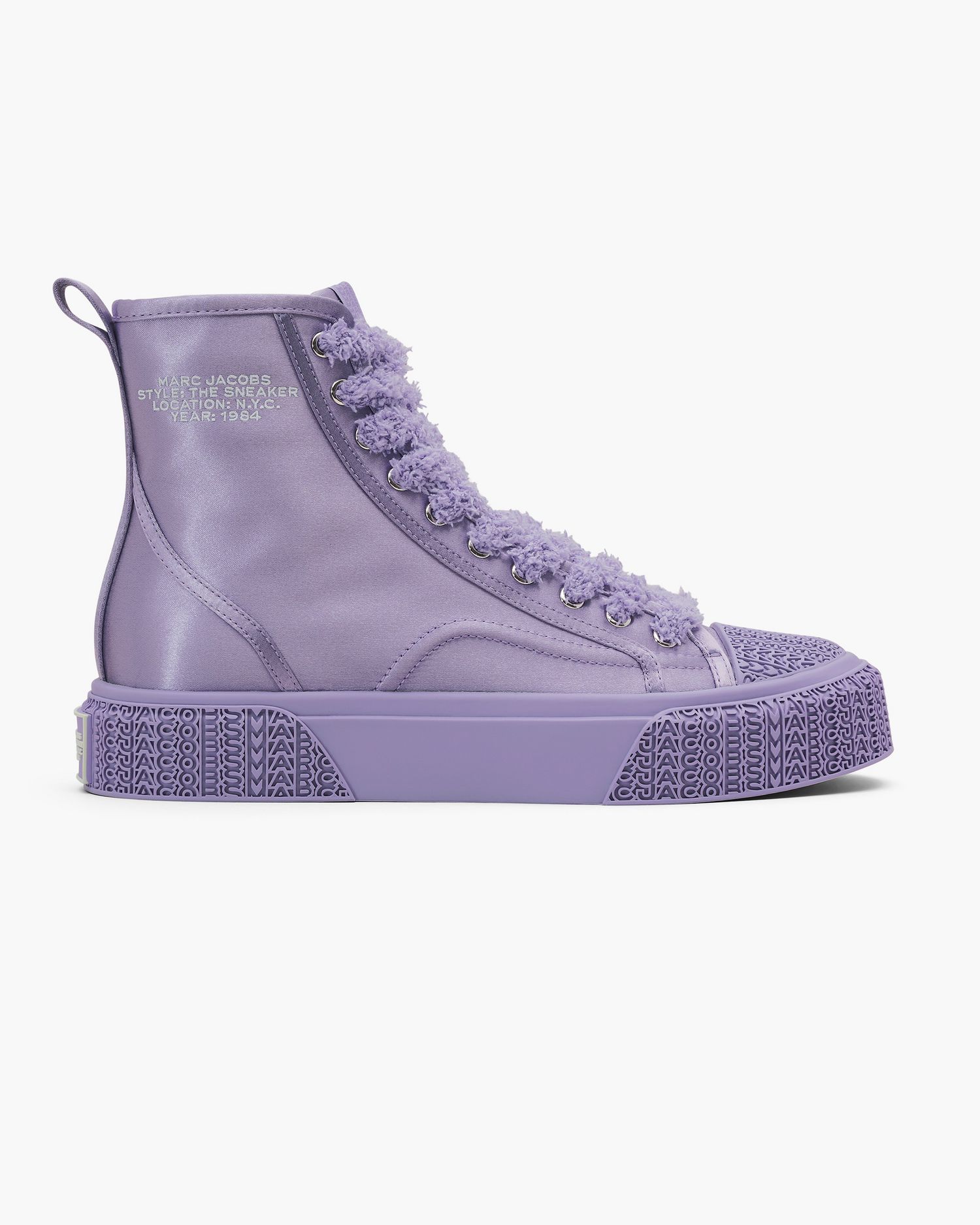 The High Top Satin Sneaker | Marc Jacobs Outlet