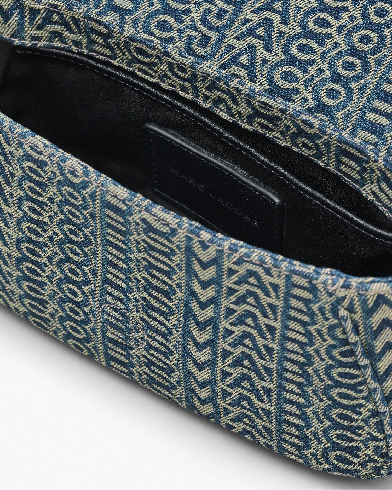 The Monogram Sun-Faded Denim Clover Shoulder Bag | Marc Jacobs Outlet