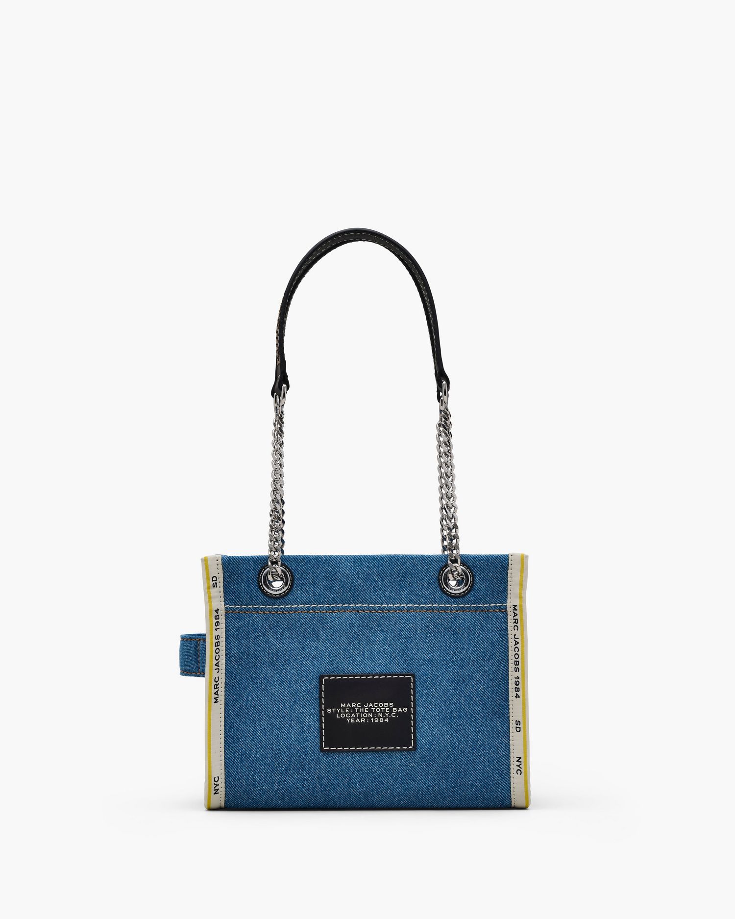 The Denim Chain Small Tote Bag | Marc Jacobs Outlet