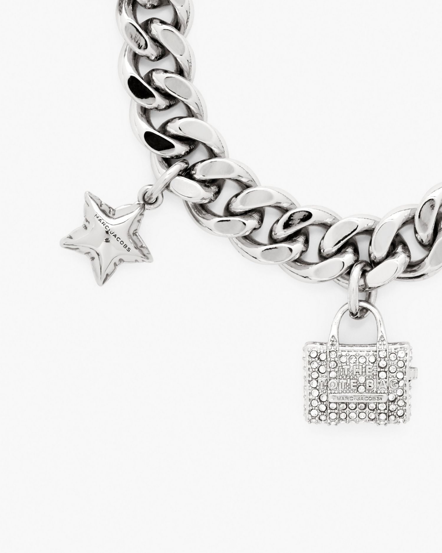 The Pave Mini Icon Charm Bracelet | Marc Jacobs Outlet