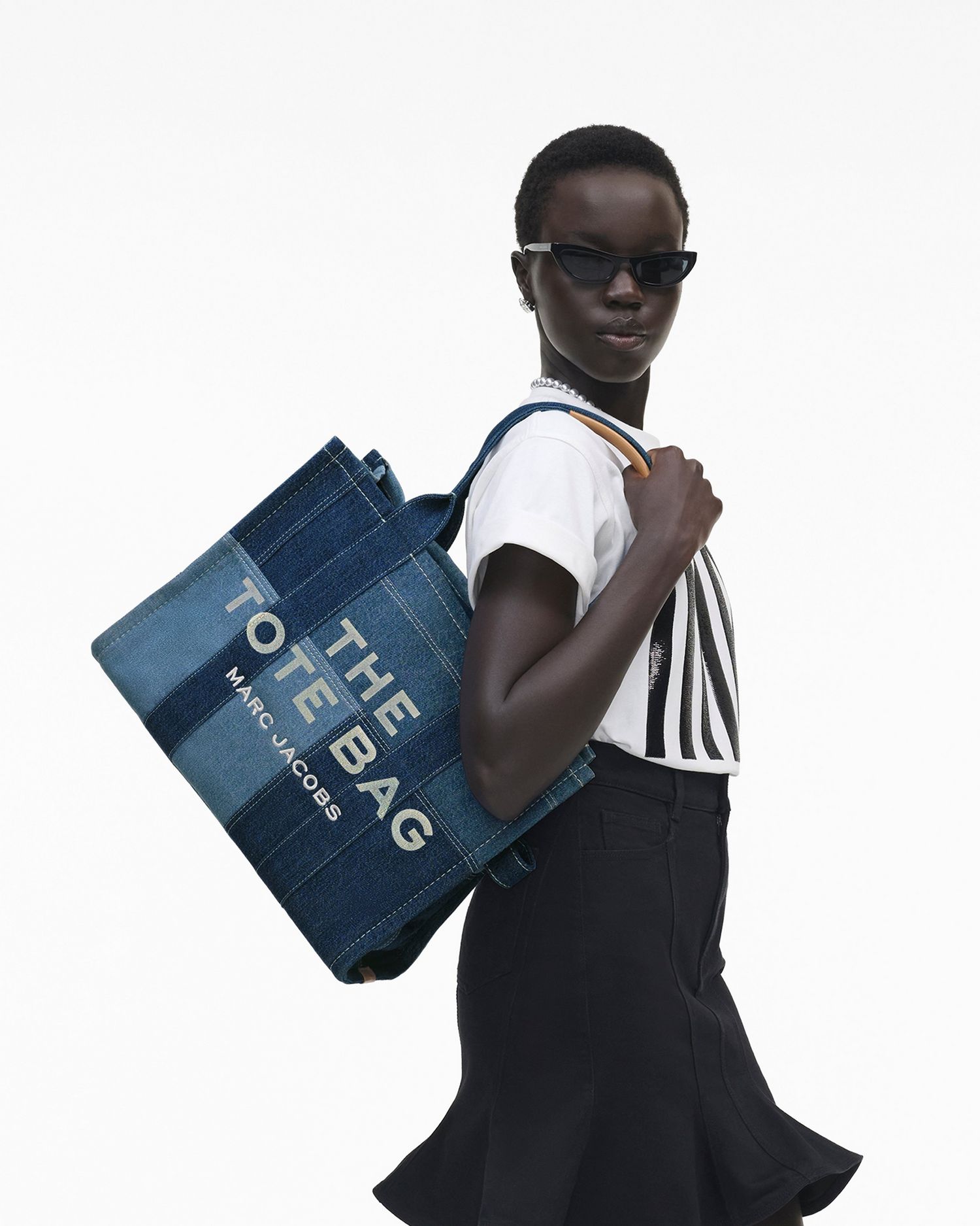 The Denim Large Tote Bag | Marc Jacobs Outlet