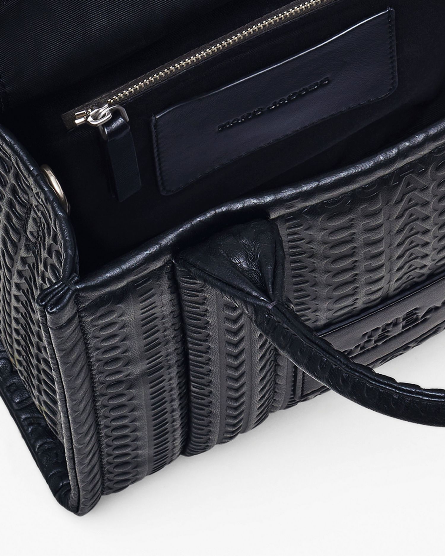 The Monogram Debossed Small Tote Bag | Marc Jacobs Outlet