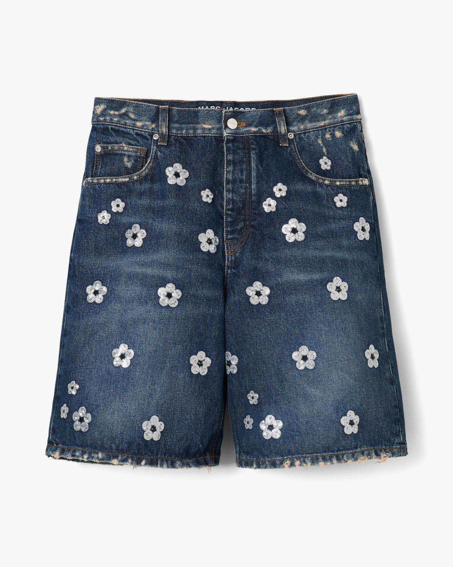 Sequin Daisy Wide Leg Shorts | Marc Jacobs Outlet