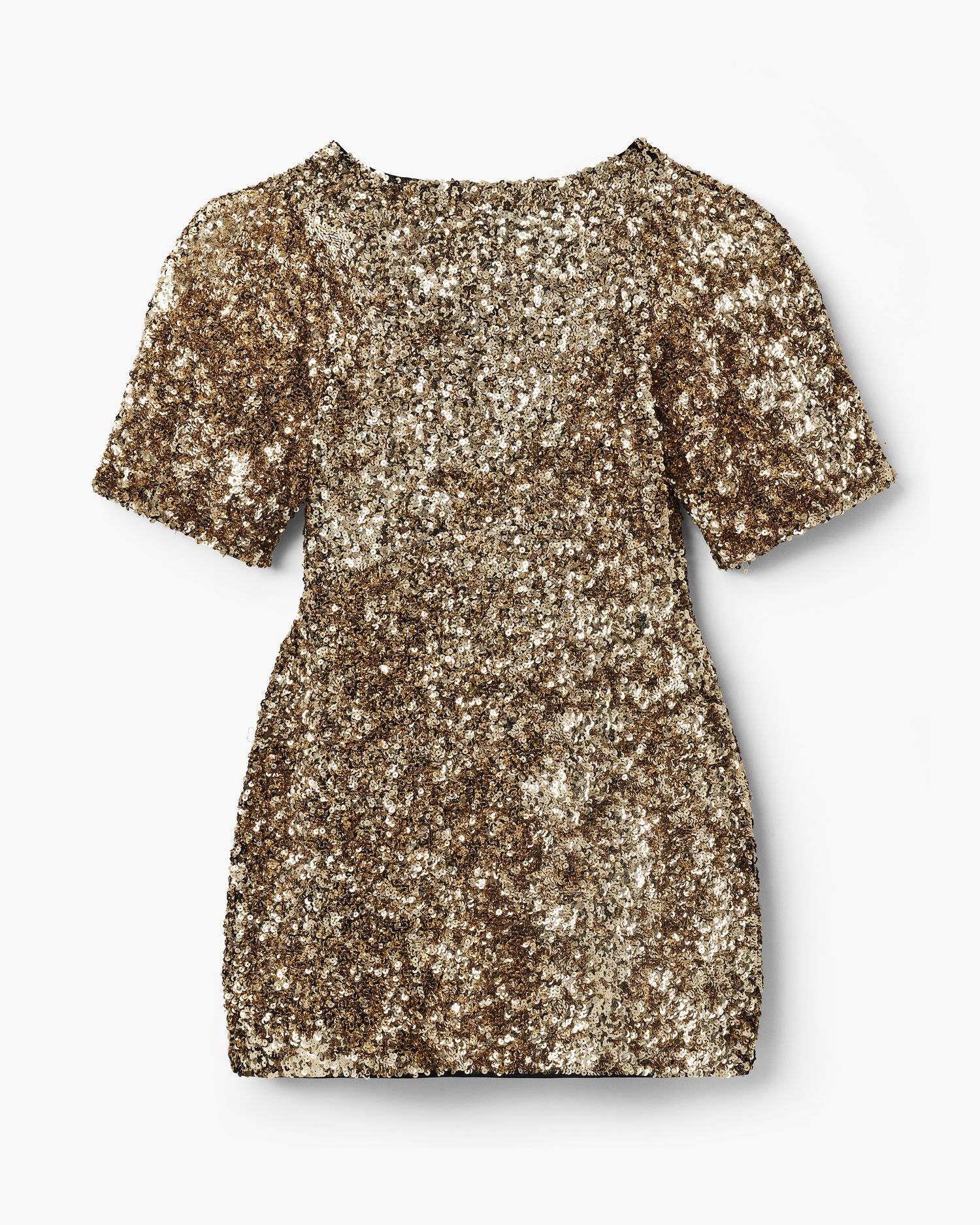 Sequin V-Neck Knit Dress | Marc Jacobs Outlet