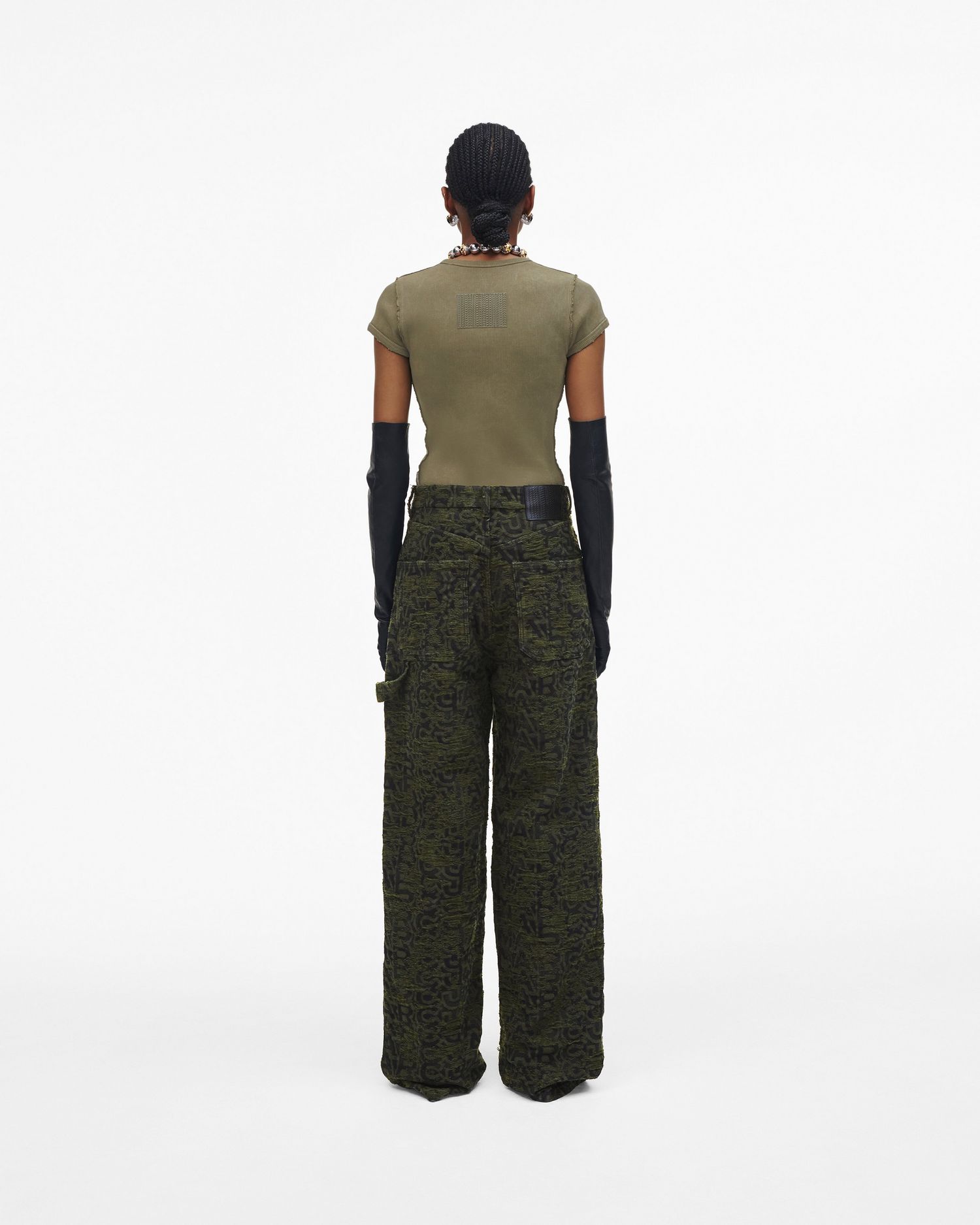 Distressed Monogram Oversized Jean | Marc Jacobs Outlet