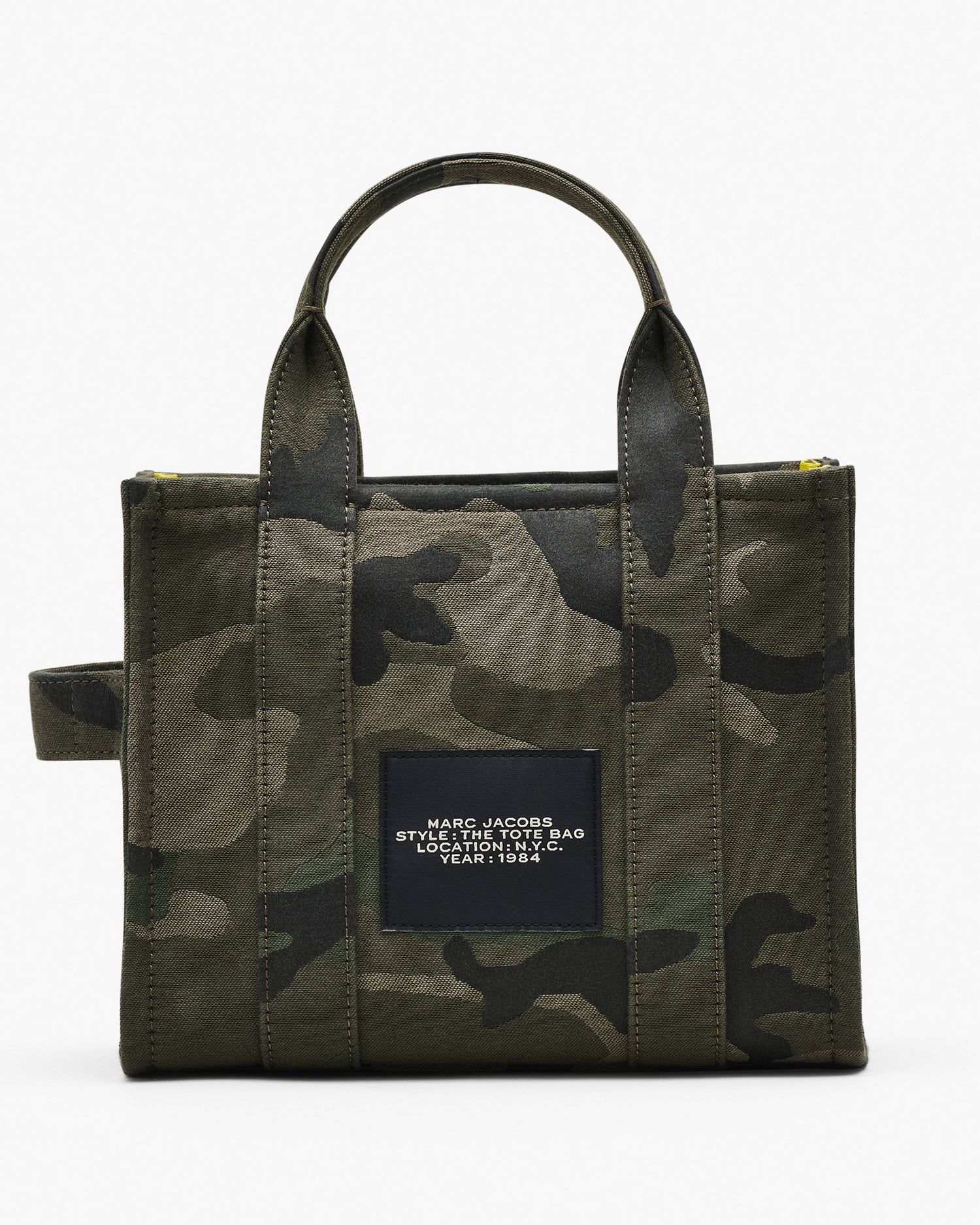 The Camo Jacquard Small Tote Bag | Marc Jacobs Outlet