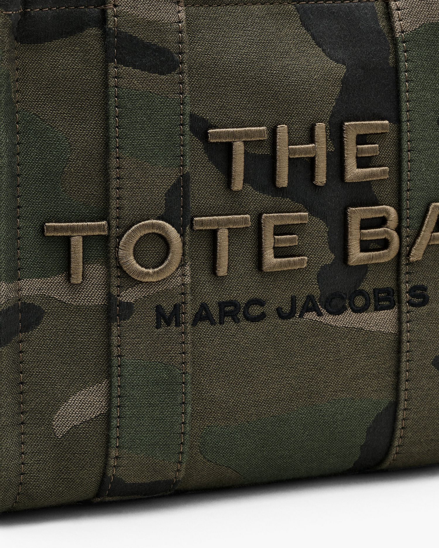 The Camo Jacquard Small Tote Bag | Marc Jacobs Outlet